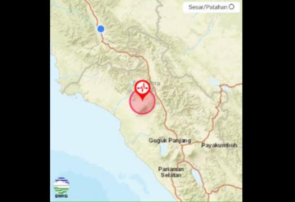 Pasaman Barat Diguncang Gempa M6,2, Waspadai Guncangan Susulan