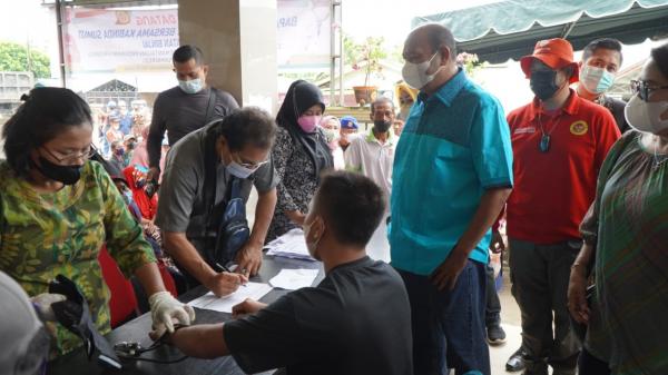 Plt Bupati Langkat Dukung Penuh Akselerasi Vaksinasi BIN di Wilayahnya