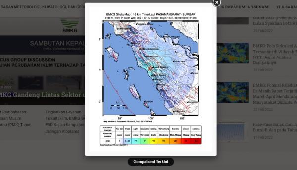 Gempa Pasaman Barat, BMKG Laporkan Sudah Terjadi 15 Kali Gempa Susulan