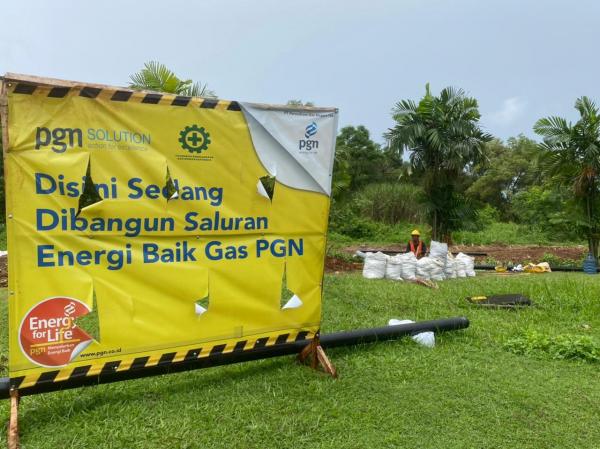 PGN Mulai Tanam Pipa di Serpong, Jaringan Gas untuk Rumah Tangga