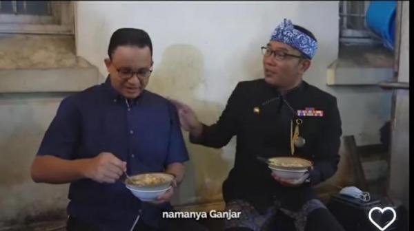Ketika Ridwan Kamil dan Anies Baswedan Bertemu Ganjar di Bandung, Ceritanya Tak Terduga