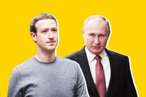 Vladimir Putin dan Facebook Dituding Berkomplot Jatuhkan Ukraina