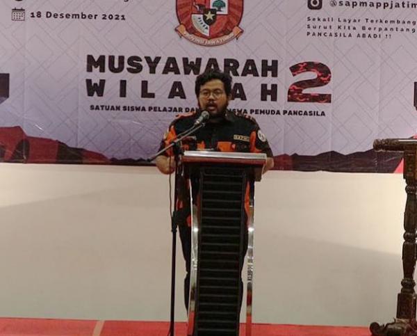 Soal Plang Muhammadiyah SAPMA Pemuda Pancasila Jawa Timur Minta Masyarakat Kedepankan Musyawarah