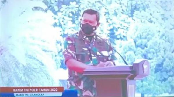 Panglima TNI Positif Covid-19, Pembukaan Rapim TNI-Polri 2022 Diwakili KSAL