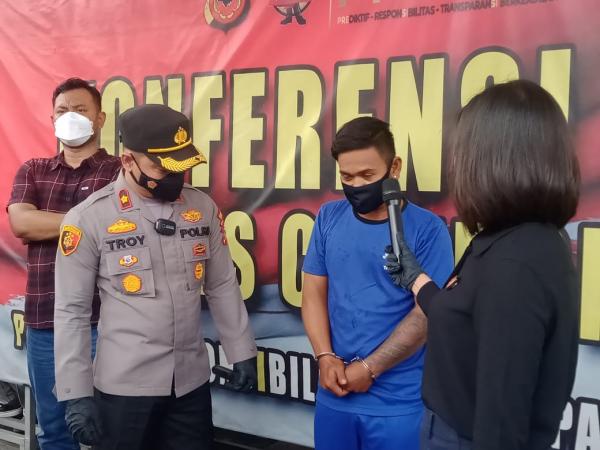 Nyali Menciut saat Pelaku Pemukulan Terminal Harjamukti Cirebon Dibekuk Polisi