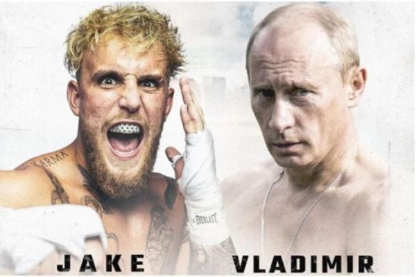 Vladimir Putin Ditantang Duel Jake Paul