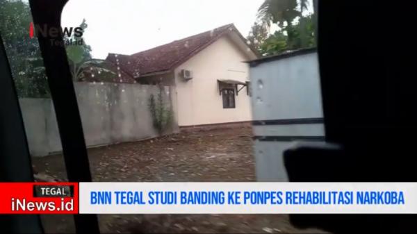 Video BNN Kota Tegal Studi Banding ke Ponpes Rehabilitasi Korban Narkoba di Purbalingga