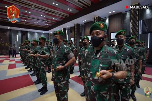 40 Perwira Resmi Jadi Brigadir, Mantan Ajudan Jokowi Pegang Kendali Danrem