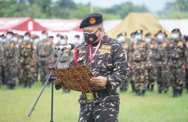 PC GP Ansor Sidoarjo Siapkan Kader Terbaik Dilatih Bela Negara oleh TNI AD