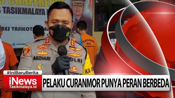 Video kapolres Tasikmalaya Kota: 3 Tersangka Curanmor Punya Peran Berbeda dalam Beraksi