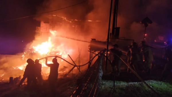 Kebakaran Ruko di Muara Rapak Balikpapan, 4 Penghuni Tewas Terjebak Api