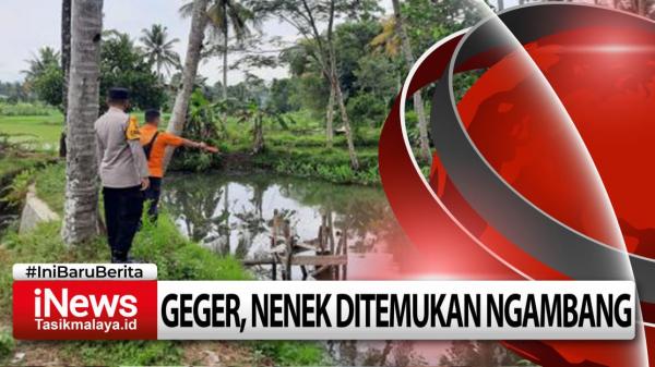 Video Warga Kawalu Digegerkan dengan Temuan Mayat Wanita Ngambang di Kolam Ikan