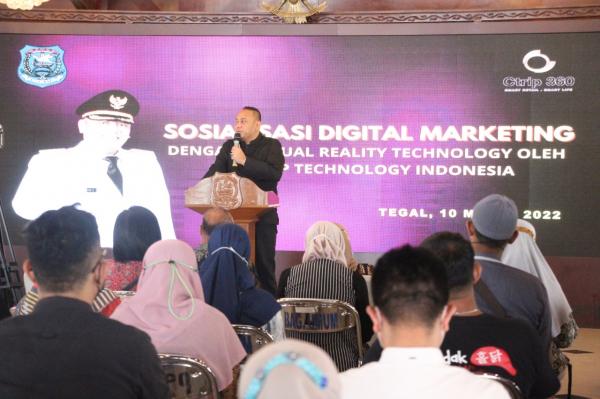 Sejumlah Umkm Kota Tegal Ikuti Sosialisasi Digital Marketing