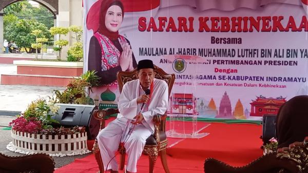 Safari Kebhinekaan di Indramayu, Habib Luthfi Minta Maknai Lagu Indonesia Raya