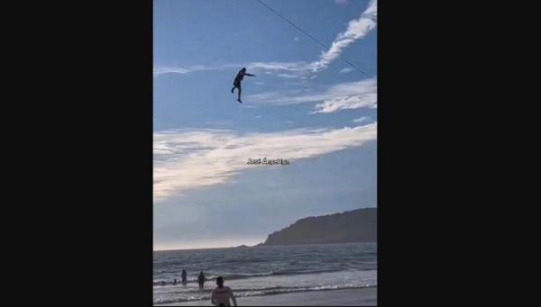 Tali Parasut Putus, Wisatawan Paralayang Terjun Bebas dari Ketinggian 6 Meter