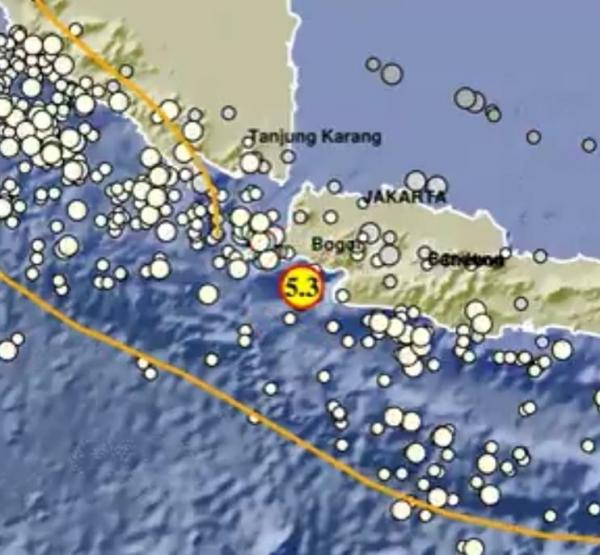 Gempa M5,3 Guncang Banten, BMKG: Tidak Berpotensi Tsunami