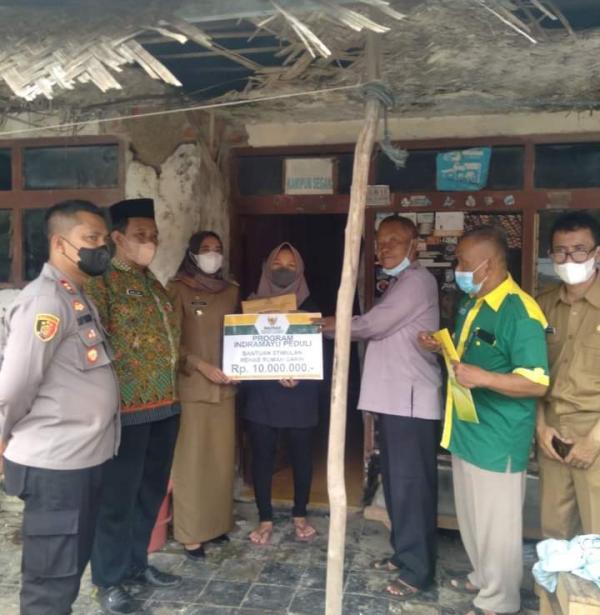 Rumah Tidak Layak Huni Yatim Piatu di Sleman Indramayu Akan Dibedah