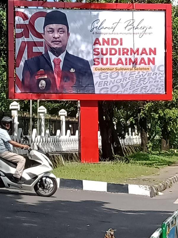 Gubernur Andi Sudirman Pulang ke Makassar