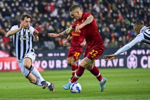 Hasil Udinese vs AS Roma, Penalti Pelegrini Selamatkan Muka Mourinho