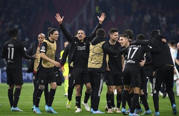 Benfica Tumbangkan Ajax, Ini Enam Tim yang Lolos ke Perempatfinal Liga Champions 2021-2022
