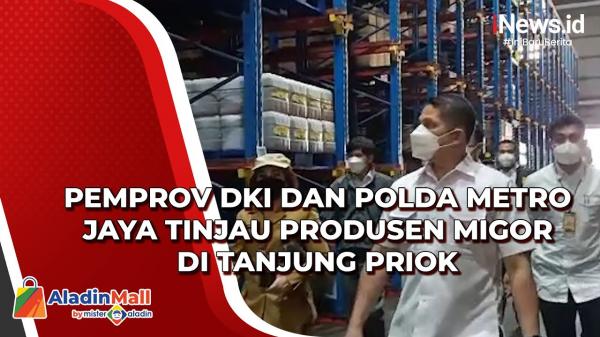 Pemprov DKI dan Polda Metro Jaya Tinjau Produsen Minyak Goreng di Tanjung Priok