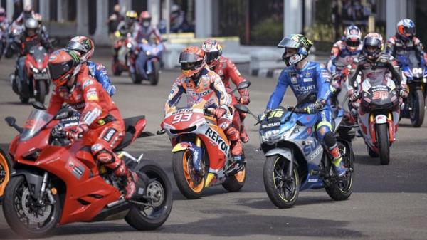 Parade MotoGP Sukses, Jokowi Tak Bisa Berpartisipasi Karena Alasan Keamanan