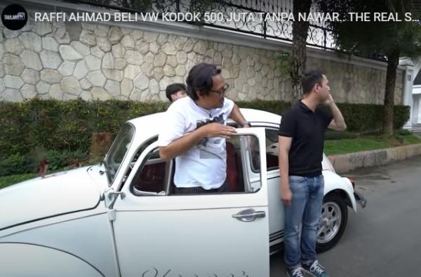 Raffi Ahmad Beli Mobil VW Kodok dengan Harga Fantastis, Andre Taulany: Bayarnya Pake Hati Aja