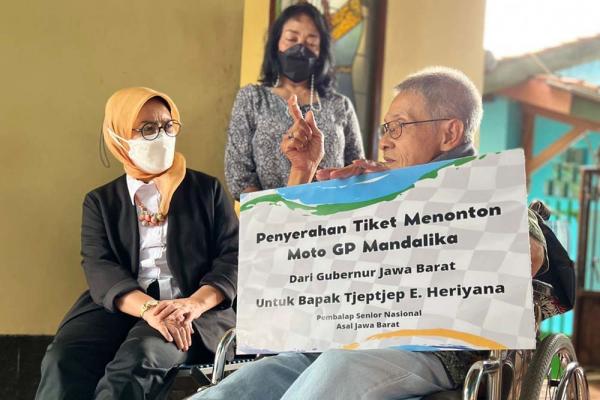 Tjetjep Heriyana, Senang Bukan Main Dapat Tiket Nonton MotoGP dari Ridwan Kamil