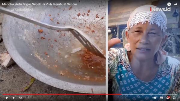 Video: Menolak Antri Migor Nenek ini Pilih Membuat Minyak Sendiri