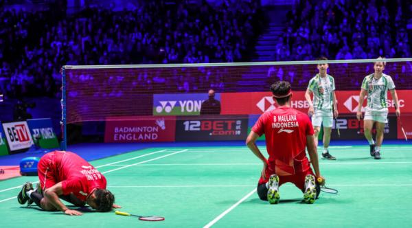 Kalahkan Marcus/Kevin, Pasangan Bagas/Fikri Lolos ke Final All England 2022