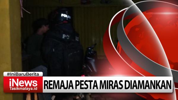 Video Asyik Pesta Miras Pinggir Jalan, 6 Remaja di Kota Tasikmalaya Diamankan Tim Maung Galunggung
