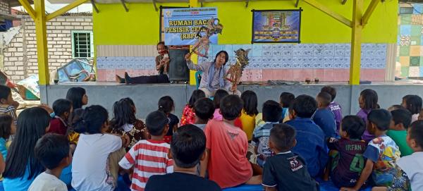 Upaya Melestarikan Budaya, FPGB Gandeng PEPADI Tuban Kenalkan Wayang Kulit Pada Anak Usia Dini.
