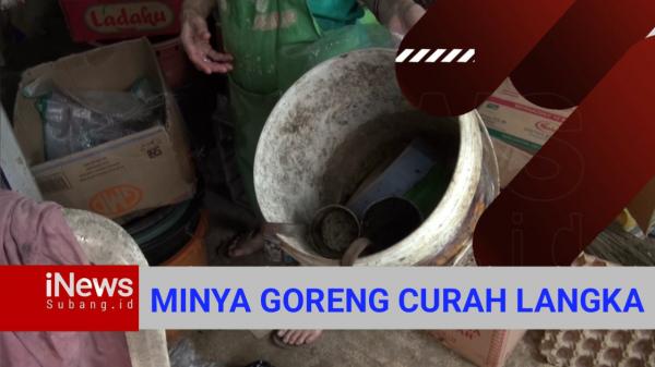 Video Minyak Goreng di Subang Langka