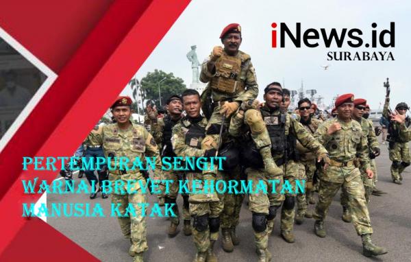 Pertempuran Sengit Warnai Brevet Kehormatan Manusia Katak