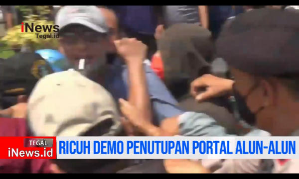 Video Demo Refleksi 3 Tahun Wali Kota Tegal Berlangsung Ricuh
