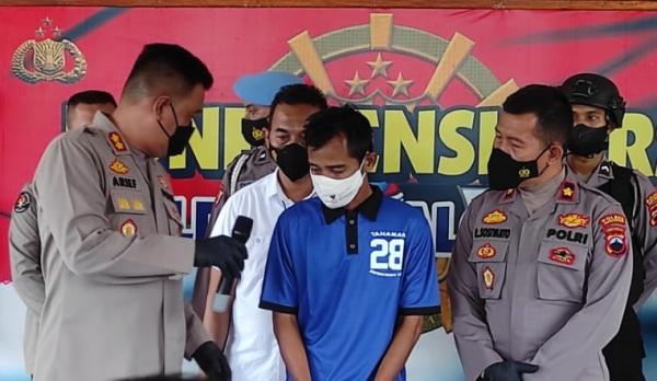 Usai Meringkus, Polisi Perlihatkan Tampang Begal Payudara Mahasiswi di Pekalongan 
