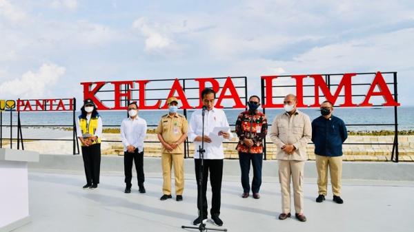 Presiden Jokowi Resmikan Penataan Kota Kupang, Diharapkan Pengunjung Nyaman datang ke NTT