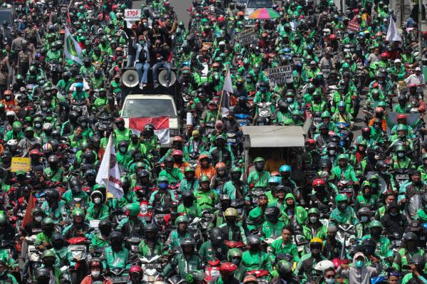 Ribuan Driver Online Bakal Gelar Aksi Demo di Surabaya, Catat Tanggalnya!