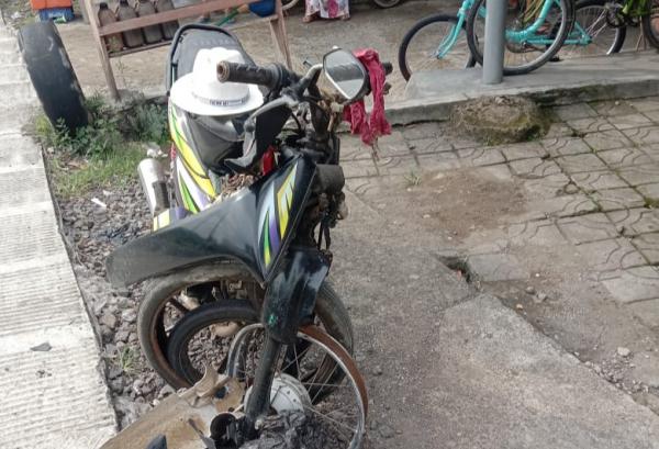 Motor vs Motor Di Pangandaran, 1 Pengendara Mengalami Luka Parah