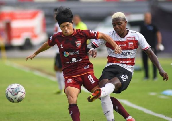 Madura United Vs Barito FC, Laskar Sappe Kerab Menang Tipis 1-0