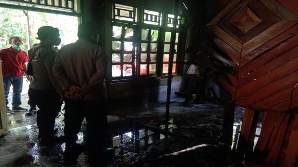 Rumah Warga di Sragen Terbakar Ketika Ditinggal Memotong Bambu