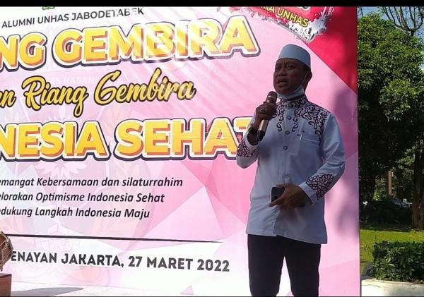 Ustad Das’ad Latif Tausyiah di Silaturahmi IKA Unhas Jabodetabek, Rektor Terpilih Juga Hadir
