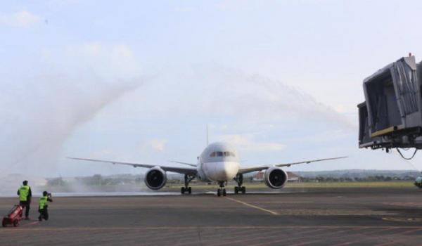 Pendaratan Perdana Qatar Airways di Bali Setelah Absen Dua Tahun
