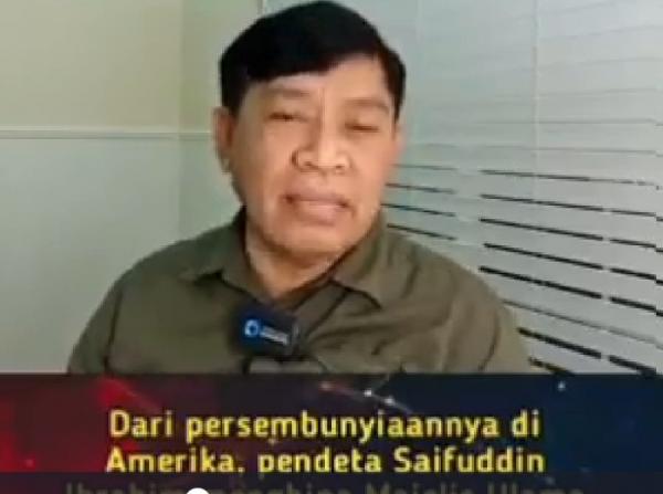 Pendeta Saifuddin Tuding MUI Kumpulan Manusia Korslet, Berdosa dan Terkutuk