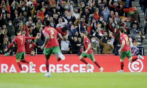 Kalahkan Makedonia Utara 2-0, Portugal Lolos Ke Piala Dunia 2022