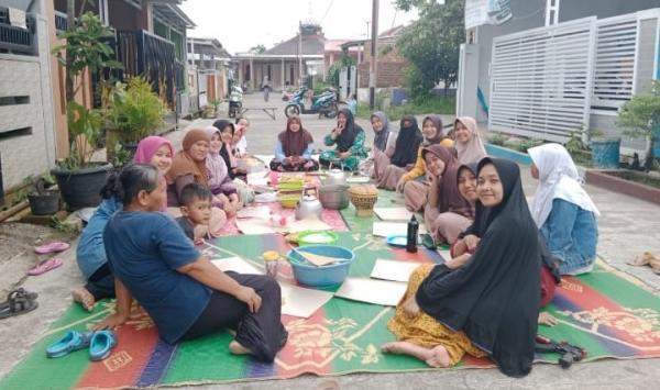 Munggahan Sambut Ramadhan, Ini yang Dilakukan Ibu-Ibu Gang Kece Perumahan MMTR Tasikmalaya
