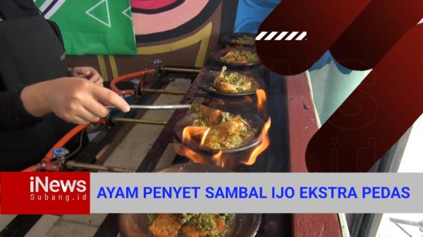 Video Ayam Penyet Sambal Ijo Ekstra Pedas Cobek Di Subang Menggugah Selera