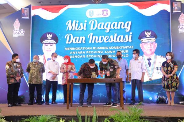 PT JGU Teken Kerjasama Dagang Pemprov Gorontalo