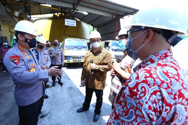 Tinjau Pabrik Minyak Goreng Curah di Palembang, Ini Kata Kapolri ke Pengusaha
