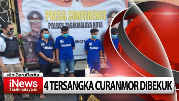 Video Asyik Makan Pecel Lele, Sindikat Curanmor Roda 2 di Tasikmalaya Disergap Polisi